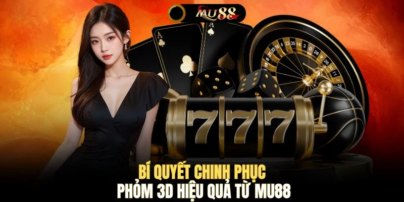 Bí quyết chinh phục Phỏm 3D hiệu quả từ MU88 