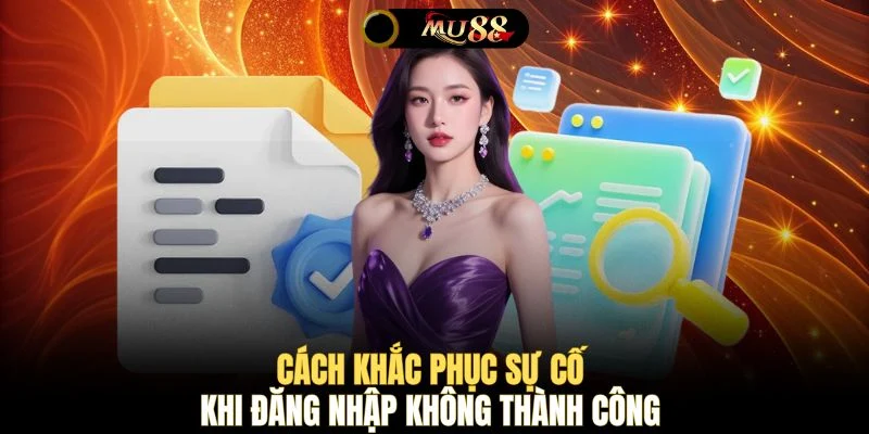 Cách khắc phục sự cố khi đăng nhập không thành công