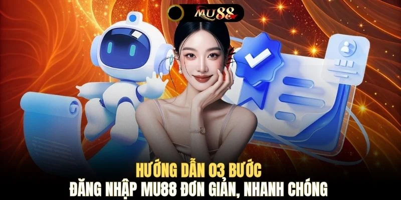 Hướng dẫn 03 bước đăng nhập MU88 đơn giản, nhanh chóng